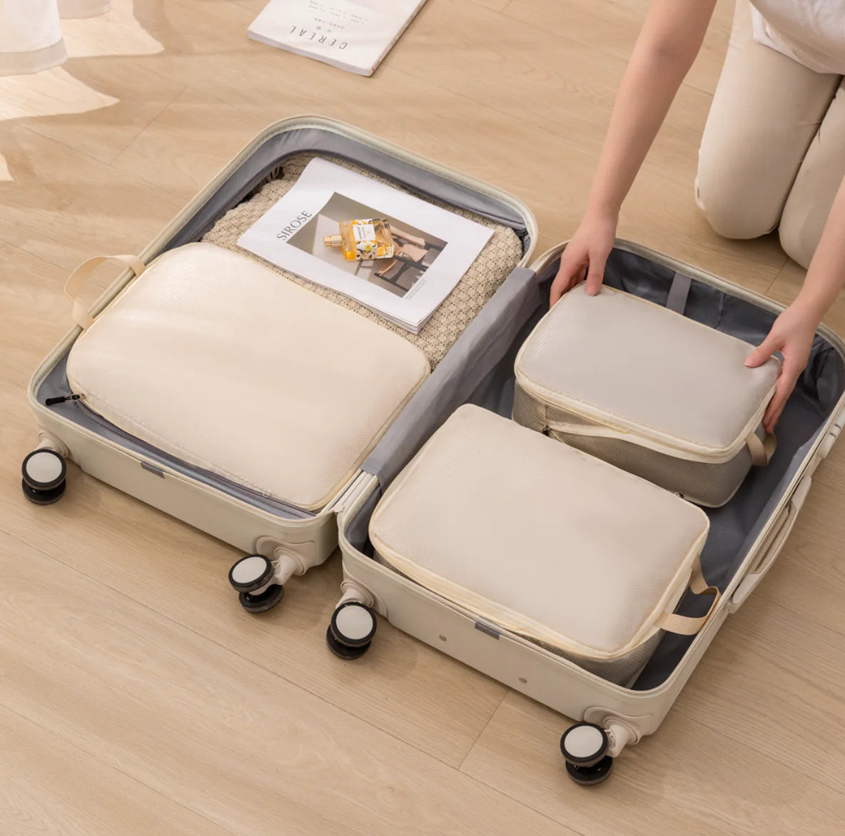 Travel Packing Cubes (3-Piece Set)
