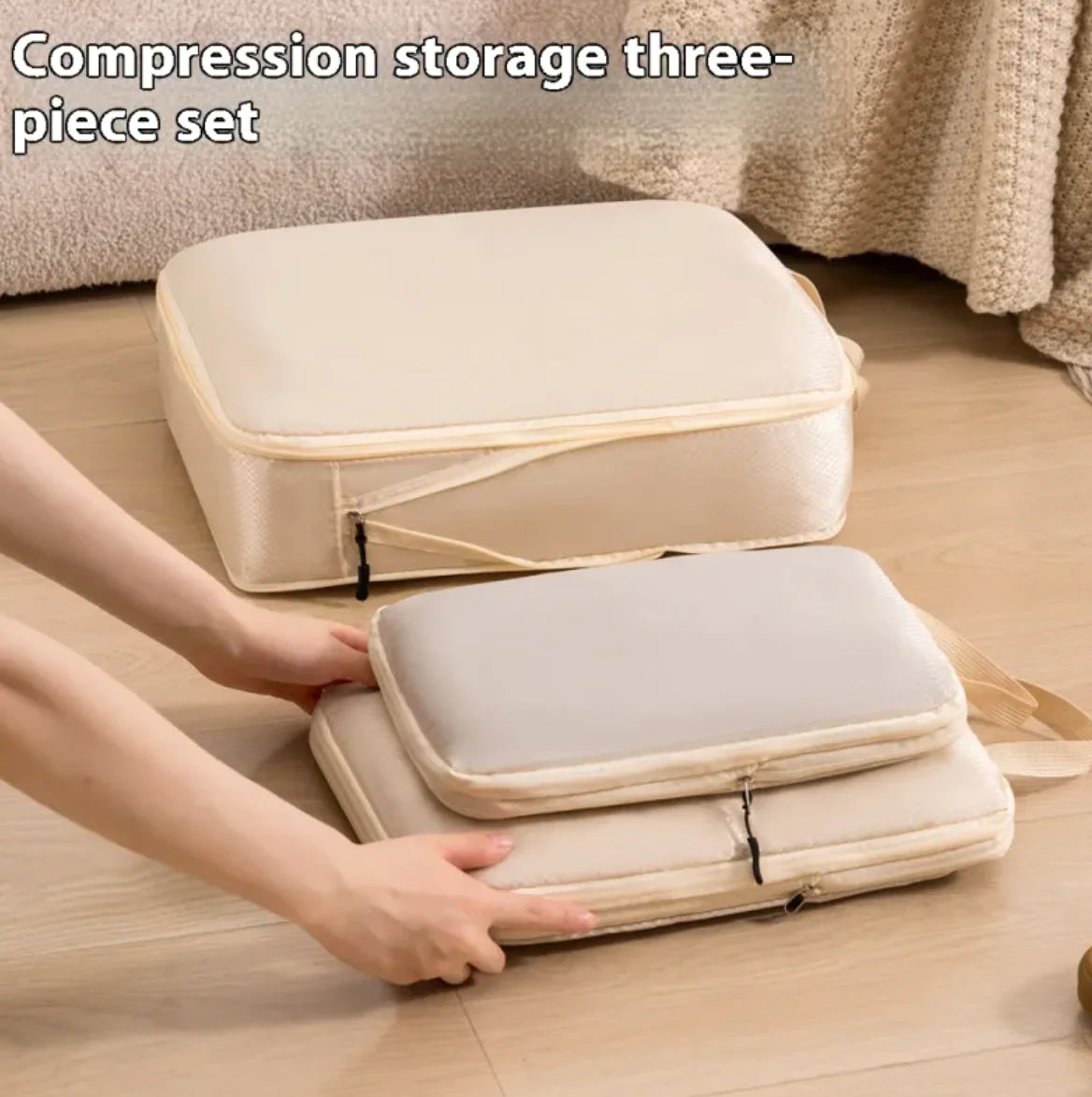 Travel Packing Cubes (3-Piece Set)