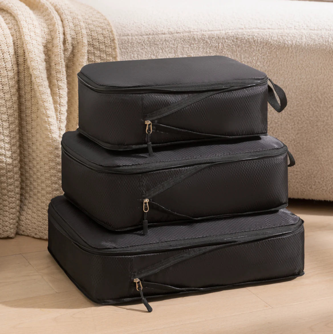 Travel Packing Cubes (3-Piece Set)