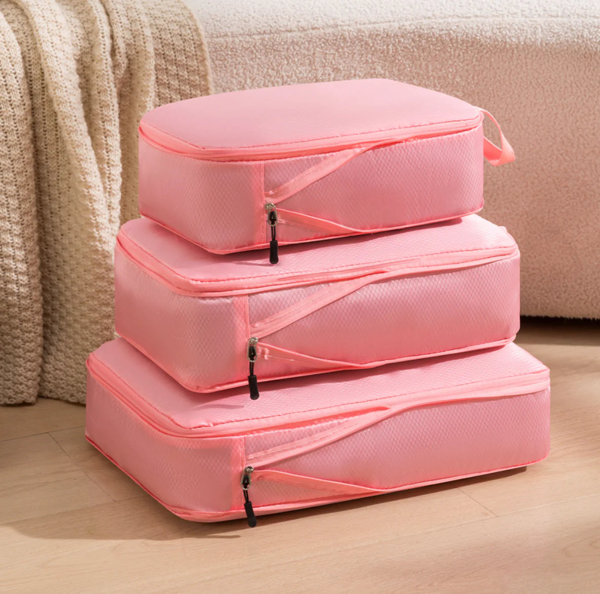 Travel Packing Cubes (3-Piece Set)
